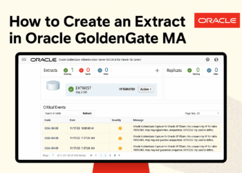 How to Create an Extract in Oracle GoldenGate MA