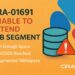 ORA-01691: Unable to Extend LOB Segment