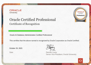 Oracle AI Database Administration Professional