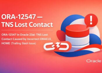 Ora-12547