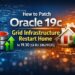Oracle 19c Grid Infrastructure Restart Home to 19.30 (GI RU 38629535)