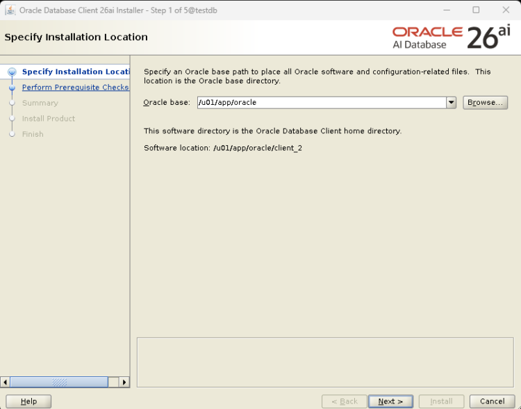 Oracle Database 26ai Client Installation on Linux – Step-by-Step Guide