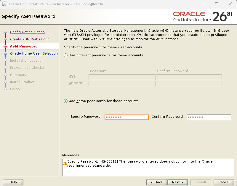 Oracle Grid Infrastructure 26ai
