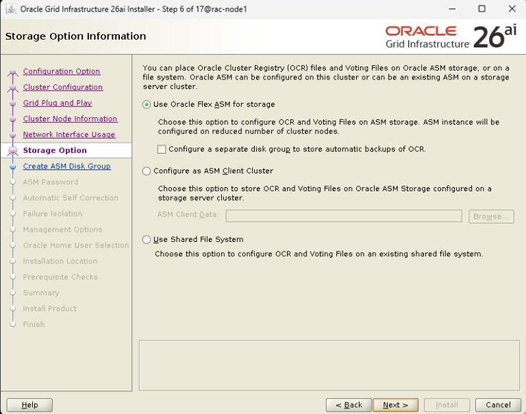Oracle 26 Oracle 26ai RAC Installation – Part 1: Grid Infrastructure Step-by-Step ...