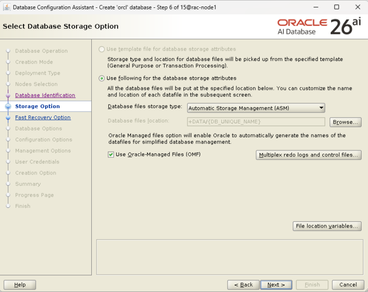 Oracle 26ai RAC Database Installation & DBCA Creation Step-by-Step