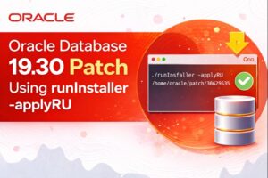 How to Apply Oracle 19.30 Patch Using runInstaller – Step-by-Step Guide