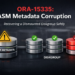 ora-15335