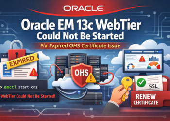 WebTier Could Not Be Started