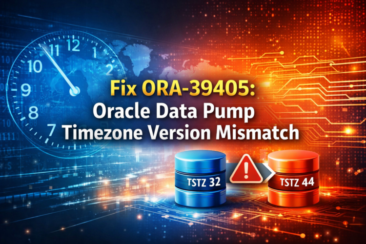ORA-39405