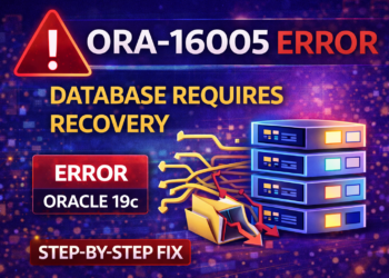 ORA-16005