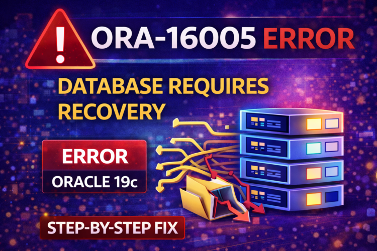 ORA-16005