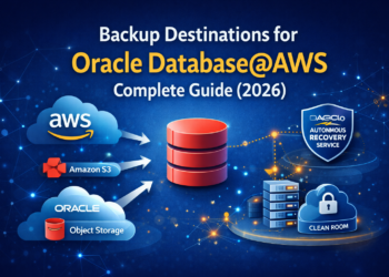 Backup Destinations for Oracle Database@AWS (Complete Guide for 2026)