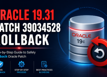Oracle 19.31 Patch Rollback to 19.28: Complete Step-by-Step Recovery Guide for DBAs