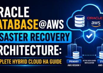 Oracle Database@AWS Disaster Recovery: How the Architecture Actually Works