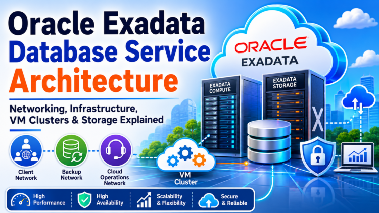 Oracle Exadata Database Service Architecture: Networking, Infrastructure, VM Clusters, and Storage Explained