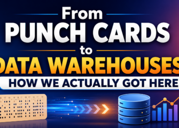 From Punch Cards to Data Warehouses: How We Actually Got Here