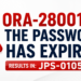 ORA-28001: The Password Has Expired – WebLogic JPS-01055