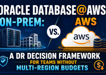 racle Database@AWS vs. On-Prem: A DR Decision Framework for Teams Without Multi-Region Budgets