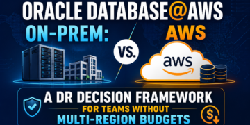 racle Database@AWS vs. On-Prem: A DR Decision Framework for Teams Without Multi-Region Budgets