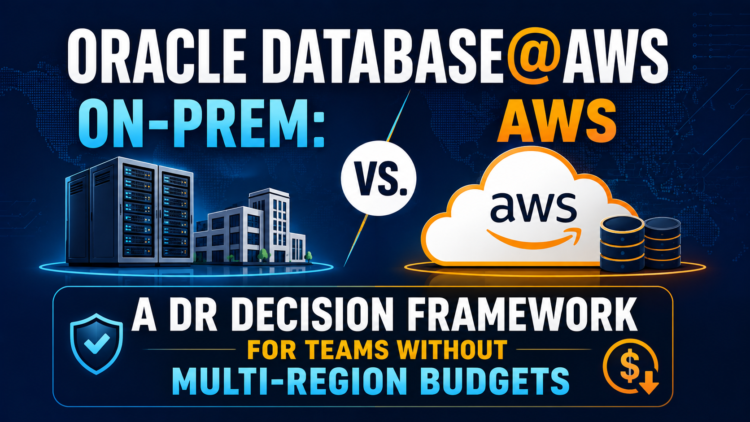 racle Database@AWS vs. On-Prem: A DR Decision Framework for Teams Without Multi-Region Budgets