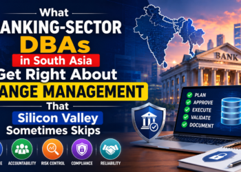 What Banking-Sector DBAs in South Asia Get Right About Change Management That Silicon Valley Sometimes Skips