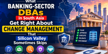 What Banking-Sector DBAs in South Asia Get Right About Change Management That Silicon Valley Sometimes Skips