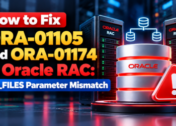How to Fix ORA-01105 and ORA-01174 in Oracle RAC: DB_FILES Parameter Mismatch