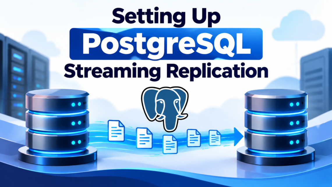 PostgreSQL Streaming Replication Setup on Linux